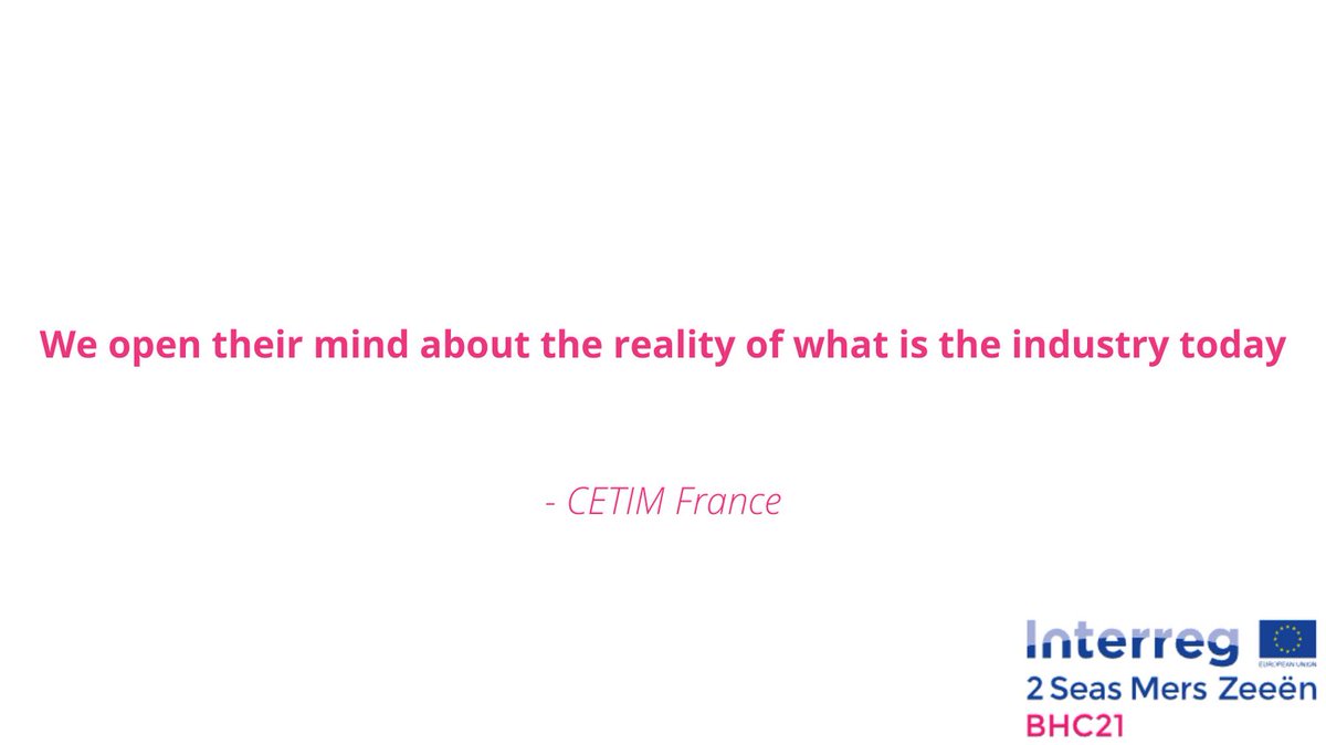 Today we have a partnermeeting with #BHC21. I think this sentence already highlights one of the important parts of the project. 
#OpenMinded #Industry #Futureproof #Innovation #Train