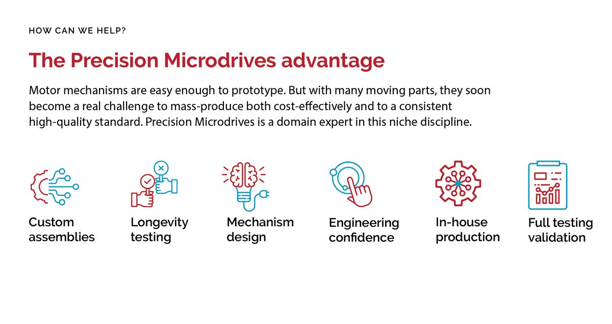 Delivering motors on time and to spec.

Our team of engineering experts will guide you through the whole process from concept and validated prototype, to production validation and mass production. 

Share your project with us today 👇

bit.ly/39Nfkxm