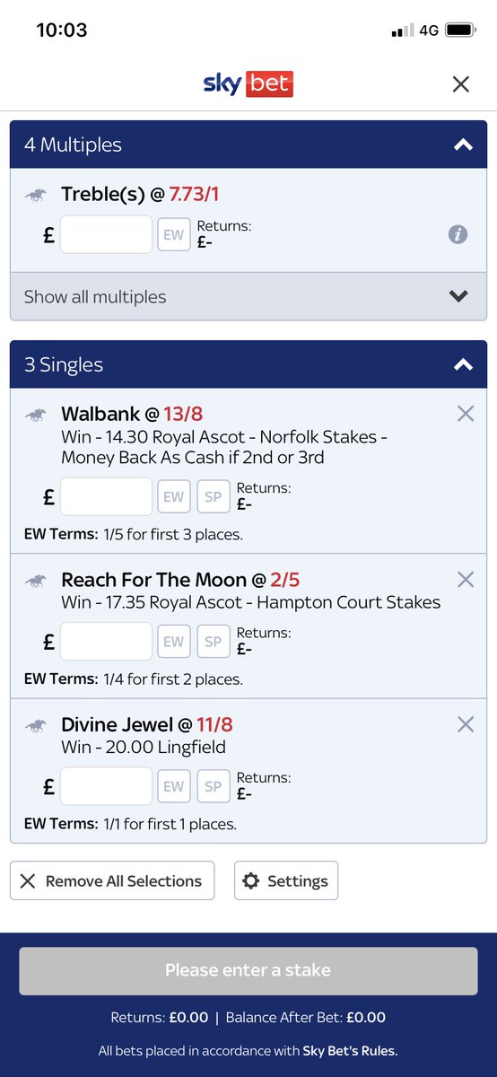 barrow456k's tweet photo. @GetYourTipsOut 

Surely this win treble worth couple of quid? https://t.co/r3VEhqa8ya