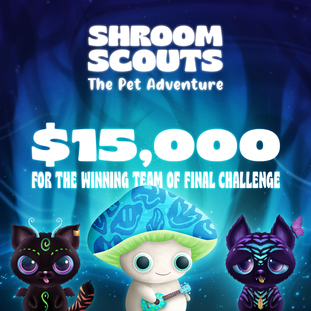 MushClubhouse's tweet photo. Shroom Scouts Round 5...

June 17 @ 3PM EST 

4x @champsonlypass 👀

$15,000 up for grabs 👀

Good Luck https://t.co/iJFNsXq12v
