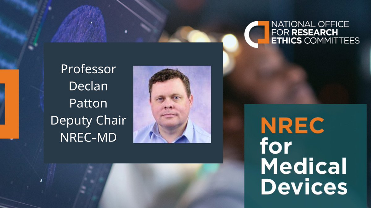 Congratulations to Professor <a href="/DeclanPatton3/">Declan Patton</a>, School of Nursing and Midwifery @RCSI, who has been appointed Deputy Chair of the National Research Ethics Committee for Medical Devices by Minister for Health @DonnellyStephen. We wish him every success in his new role!