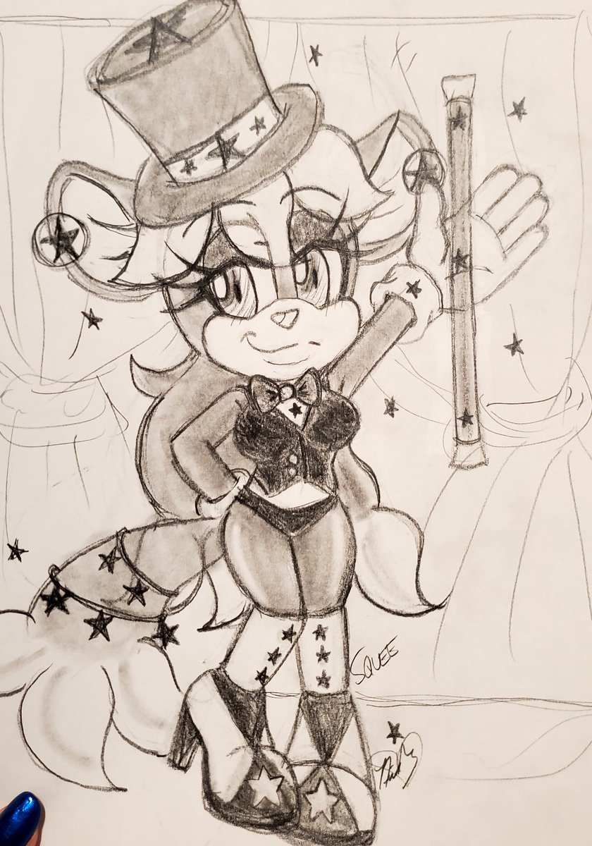 Squeezlez's tweet photo. Thank you to those who voted on my poll ! #JeriSpringer(β) As a magician π© won! So, here is a nice sketch. And a scribbly one that I had fun on teehee. That silly Chinchilla
#sonicoc #sonicstars(β) https://t.co/rwDK6ff8KI