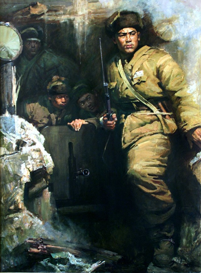 DailyPr0paganda's tweet photo. Before the Battle - Cui Kaixi; 1996, China https://t.co/GTXmkywUWH