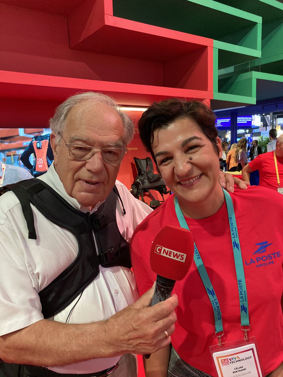 Rencontre inoubliable avec une légende du journalisme, Michel Chevalet. J’ai grandi avec ses rubriques scientifiques! Nous attendions la fin du JT pour découvrir avec un réel enthousiasme un don pour mettre la science à la portée de tous.
<a href="/CNEWS/">CNEWS</a> 
<a href="/GroupeLaPoste/">La Poste Groupe</a> 
<a href="/DPDgroup_news/">DPDgroup</a>