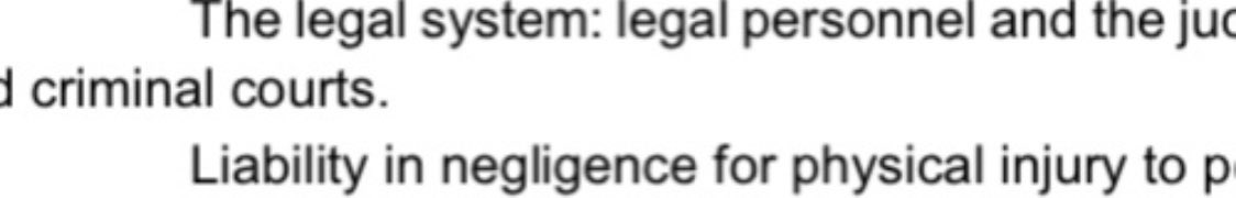 burnsye_'s tweet photo. @amylawton2004 liability in negligence for physical injury (could of been suggesting psychiatric injury) https://t.co/VaXJPEKqGb