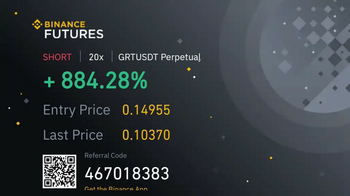 #grtusdt #GRT 
İşte böyle biz büyücü değiliz bu işi biliyoruz 💪🏼💪🏼😄😎😎

#Bitcoin #Binance #BTCUSD #BTC #BitcoinCrash #benzin #motorin #yks2022 #Crypto #avax #luna #ETH #Etherum