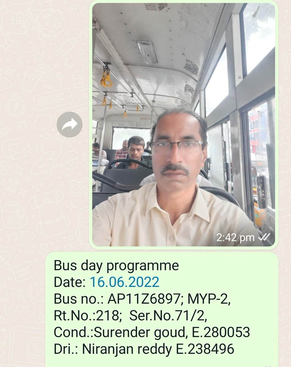 Msrd2D's tweet photo. Bus travel on route no.218 from Koti to Patancheru on #Busday https://t.co/EFsYptFtpm