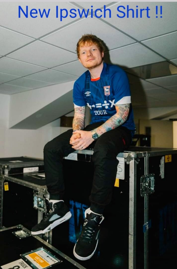 New Ipswich Shirt
New supplier
Same Shirt Sponsor
Same Model
Blue Army.....