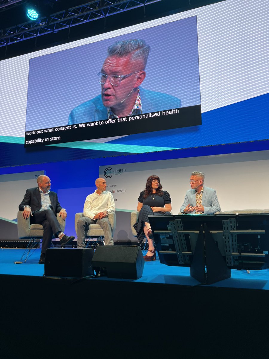 TheEmilyPercy's tweet image. @R1chardatron from @BootsUK says…’If people are hard to reach in retail, it means we haven’t created a service they want. In healthcare we have to be there, it’s our mission.’ #NHSConfedExpo #ibmconfed22 #ibmuk