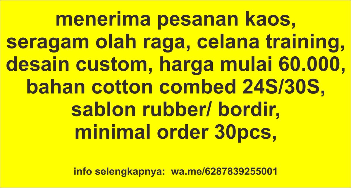 Djogker T-Shirt Jogja tweet media