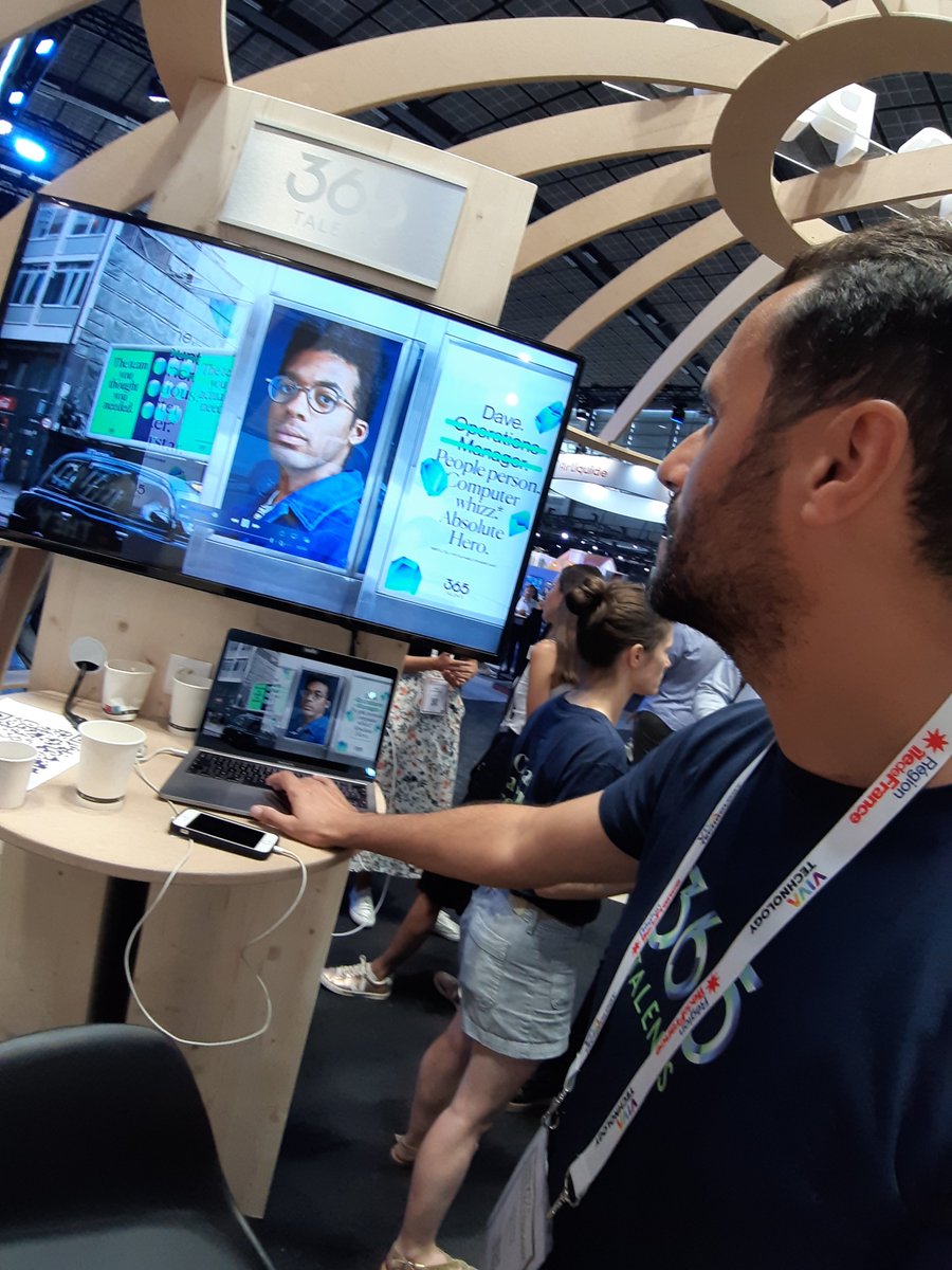 loutro1990's tweet photo. #Vivatech
@365Talents est une plateforme qui permet :
✅d'identifier &amp; de trouver les compétences
✅de les allouer de manière pertinente
L'entreprise peut ainsi capitaliser sur les compétences de ses collaborateurs
À découvrir sur le stand H33 @KPMG_France 
#RH #skills #VivaKPMG https://t.co/bOXgl2AHKV