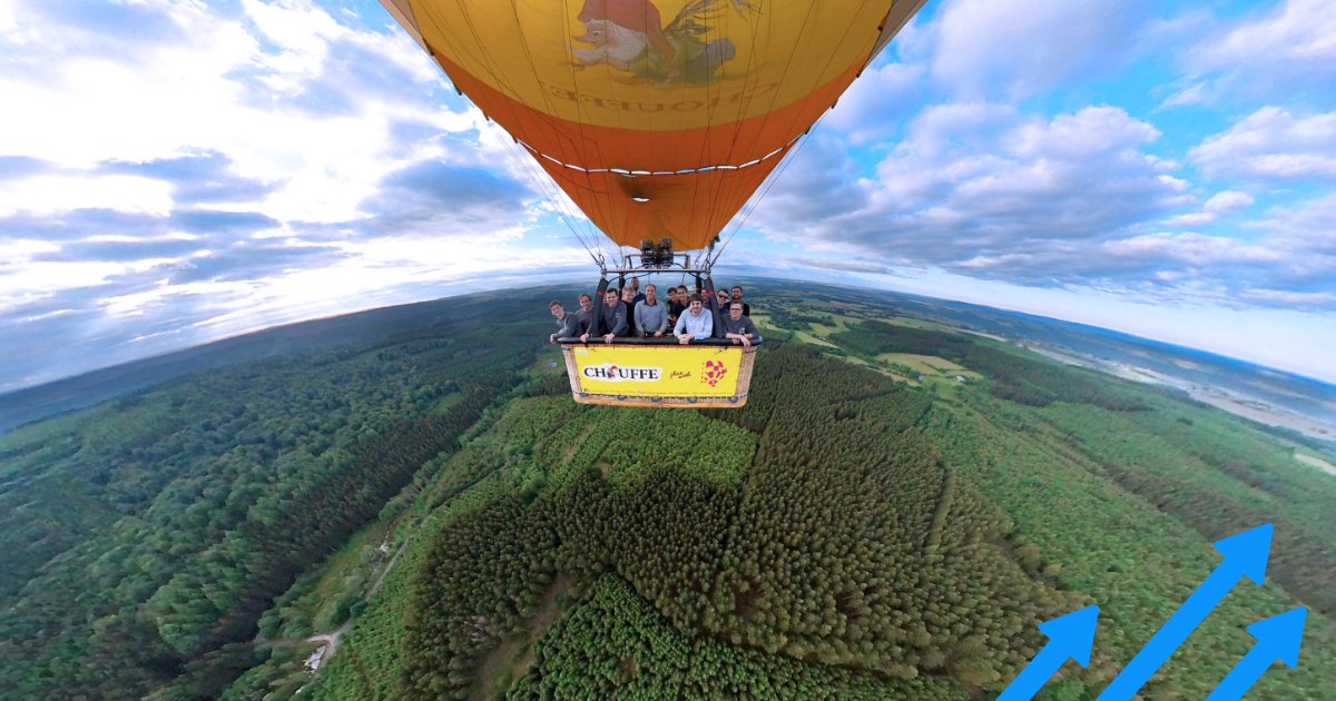 Chasing #clouds with Cloudway ☁️
Last weekend, we enjoyed a stay in the Ardennes with the whole team! We left our projects and clients behind (for once 😉) and came together with the team for some teambuilding; we definitely had a blast 🥳

#teamcloudway #chasingclouds
