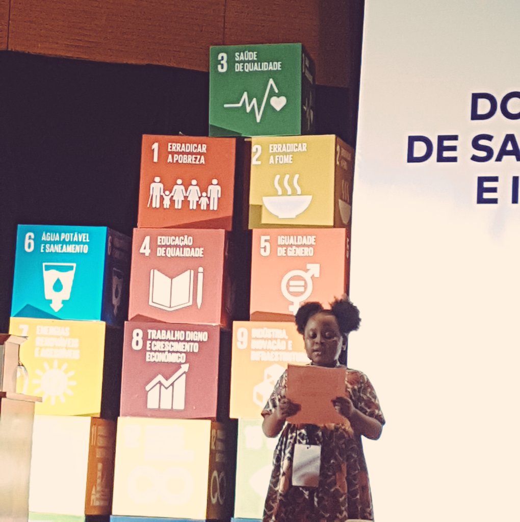 LauraMAKerr's tweet photo. On the #DayOfTheAfricanChild, Leilia calls on hundreds of adults
&amp; decision makers in Angola to become advocates for children:

 'We need you to ensure all our rights are met'

#foreverychildhealth https://t.co/gUPz0HH7yo