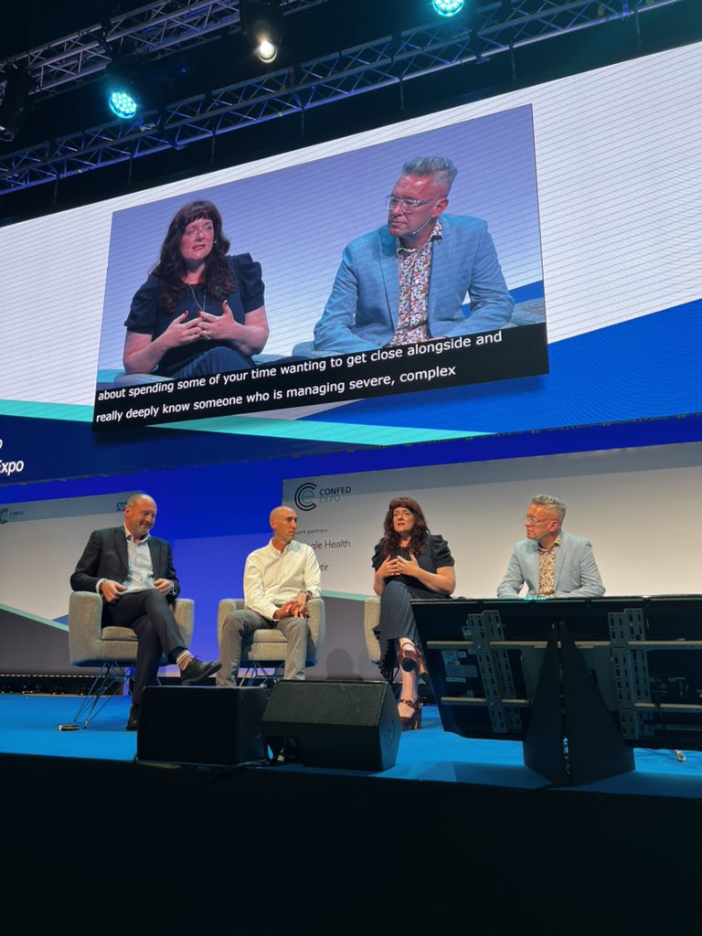 TheEmilyPercy's tweet image. @Jemima_G from Healthy London says…’It all starts with engagement. i want to see far more healthcare policy makers to get under the skin of lived experience. We need a passion for understanding people.’ #NHSConfedExpo #ibmconfed22 #ibmuk