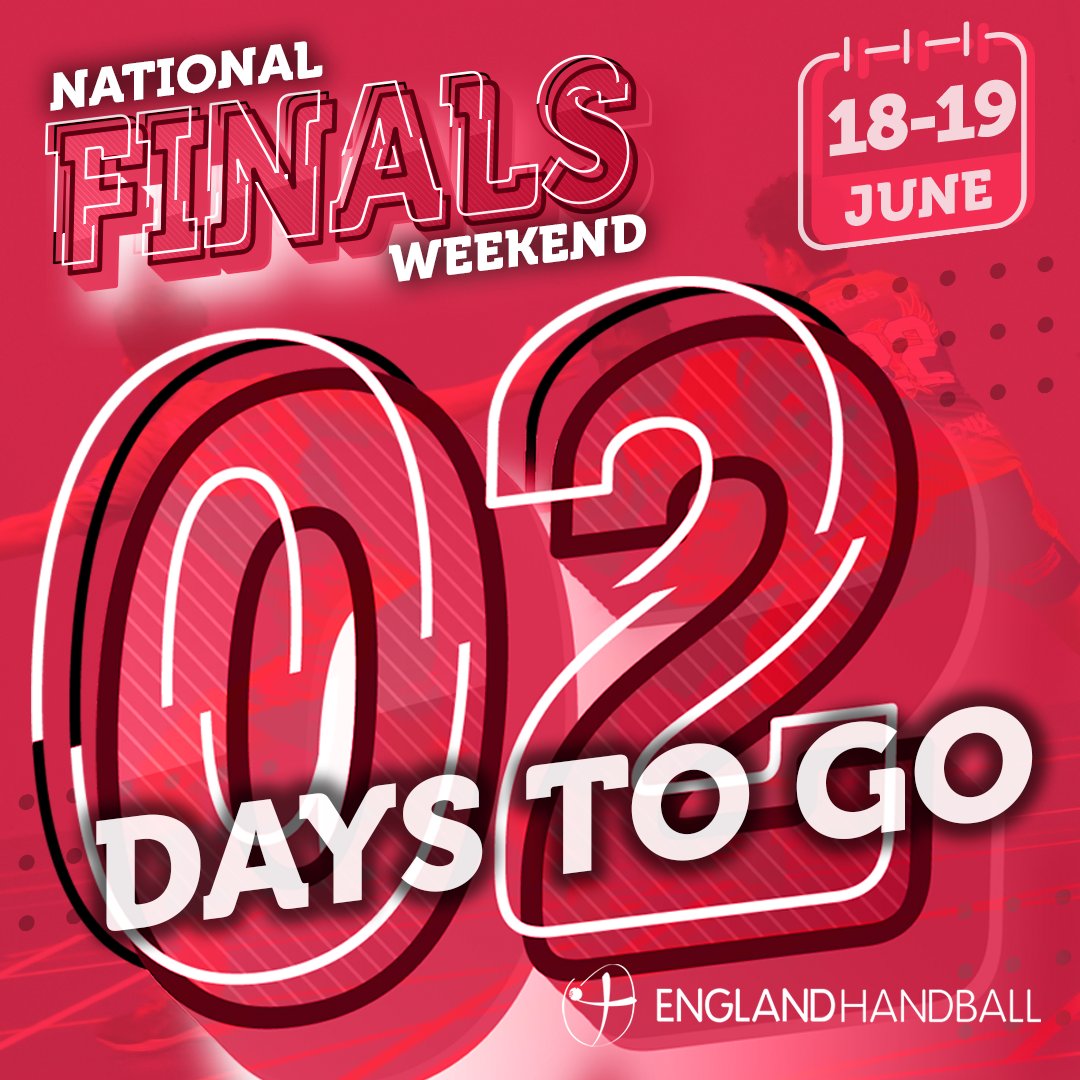 It's getting real now...👊 

In two days' time, England's biggest ever handball event will throw off! 🤾‍♂️