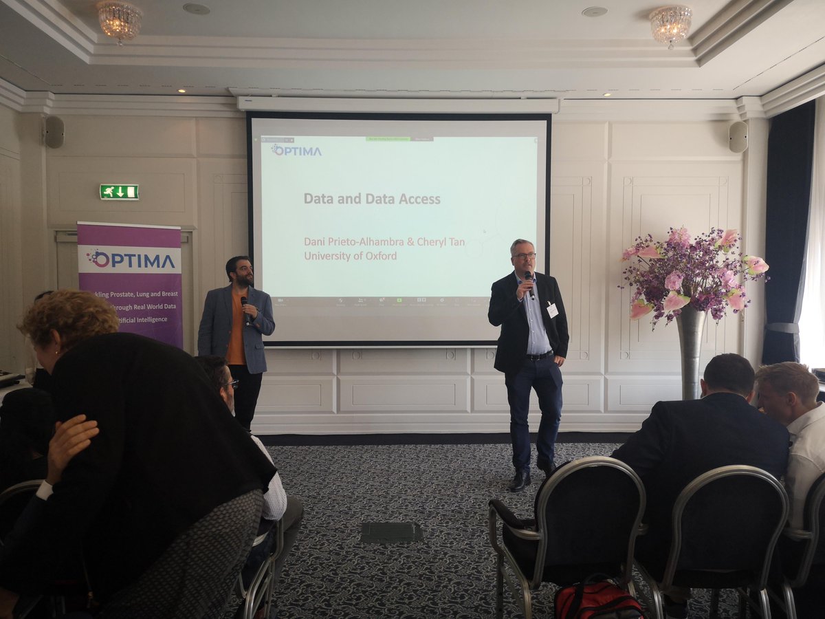 OPTIMA_oncology's tweet image. We continue with the next session of the day which is chaired by Dr. Torsten Blum of @Helios_Kliniken. The focus of this session will be on Work Package 3 (Guideline-Based #DecisionSupportTool). Stay tuned! 👍#OPTIMA_KickOff_F2F