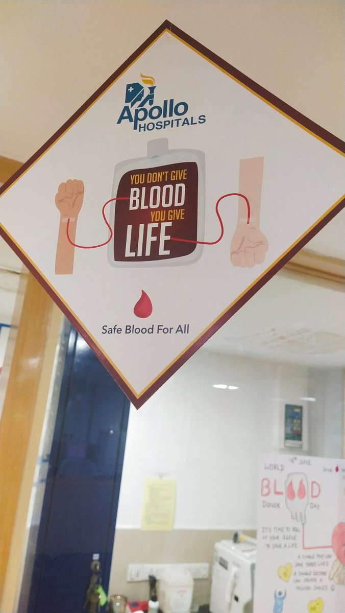 imayilvagan's tweet photo. Everyone should have access to safe blood transfusion, when and where they need them. #bloodforall.
Thanks @vinoth giving the opportunity to help someone in need. Happy to always support the good deeds.
Those who have B+ve as thier blood group please ping below. https://t.co/QZfduc89Rt