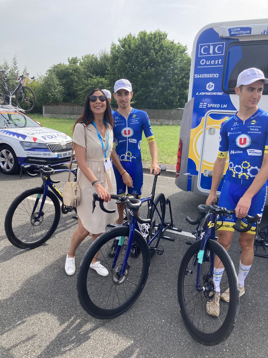 Cette Année encore <a href="/ENGIEgroup/">ENGIE</a> est très heureux d’accompagner <a href="/RouteOccitanie/">La Route d'Occitanie-CIC</a> au départ de la 1ere étape au départ de <a href="/MairieSemeac/">Mairie de Séméac</a> 🚴‍♂️🚴‍♂️👏👍et de présenter nos vélos #hydrogene. Courage aux coureurs sous le 🌞<a href="/Occitanie/">Région Occitanie</a> !!
<a href="/ENGIEGreen/">ENGIE Green</a> <a href="/pina_serge/">Serge Pina</a> <a href="/jjbascoul/">Jean Jacques Bascoul</a>