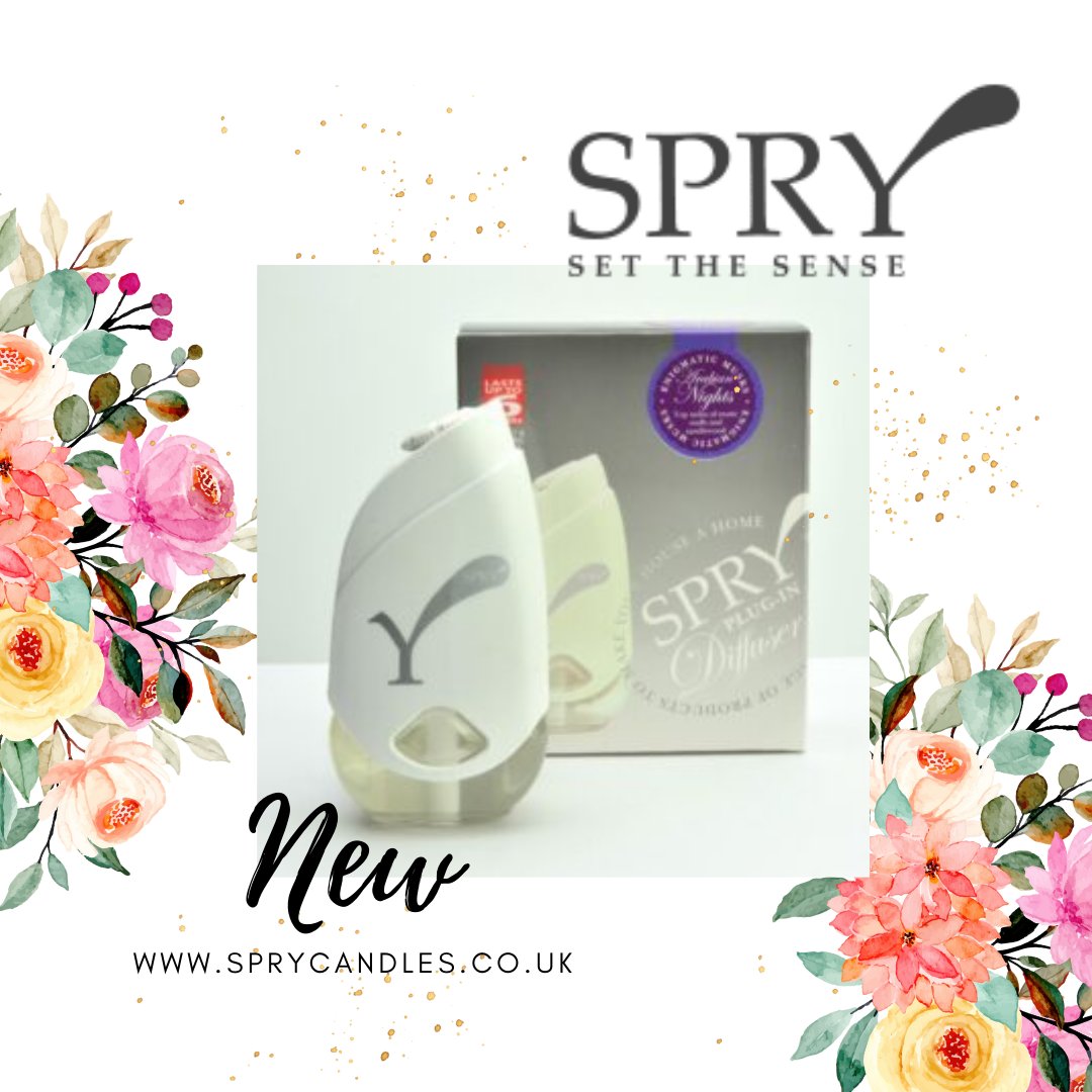 If you haven't tried our new Plugin Diffuser yet then you are missing out! Bring your favourite fragrance into your home. Better yet, spend £39 to £68 in our online shop and we will send you our Shade of Noir Plugin Diffuser for absolutely FREE. Buy Now at sprycandles.co.uk/shop