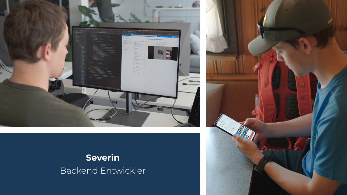 Wir sind unsere eigenen User! So wie Sevi, der im Backend am Tourenbuch der SAC-CAS App mitgearbeitet hat, wo er jetzt alle Erinnerungen an seine Touren festhält 🌄 
ubique.ch/apps/sac/ #WirSindUnsereUser