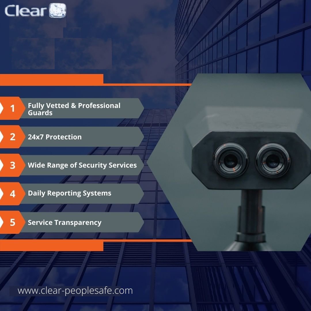 Clearpeoplesafe's tweet photo. Looking for security services? We got you covered. We make customized security solutions as per your business needs.
BOOK NOW FOR A FREE CONSULTATION &amp; RISK ASSESSMENT!
Contact us at- support@clearsoftware-solutions.com https://t.co/pfQxverVfH