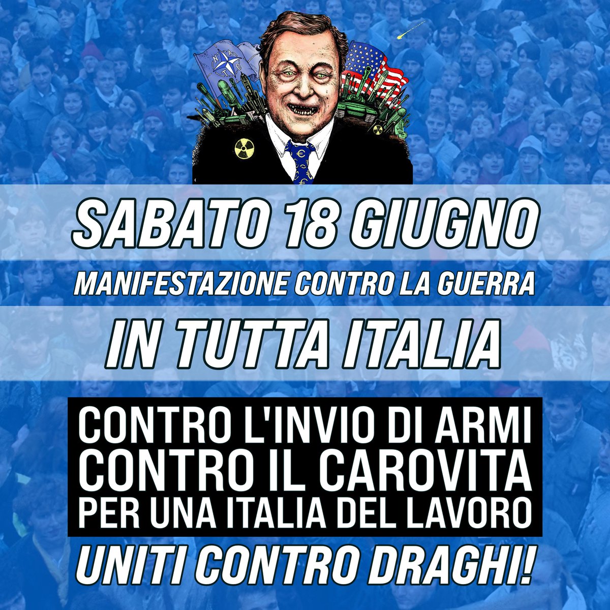 riconquistareIT's tweet photo. "In Italia io credo che avete finito di fare una politica vostra, che da adesso in avanti la faremo noi"
- Enrico Mattei

Sabato 18 giugno saremo in piazza a Roma e in tutta Italia. Vi aspettiamo numerosi. https://t.co/1XaUIaeEt1