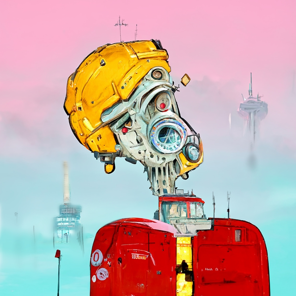 The second Ai Hedz has been transferred ... Each Ai Hedz is AI generated and then digitally painted by me to enhance certain features. 🔥🔥🔥 #NFT #AiArtwork #AiAndArtist #digitalpainting