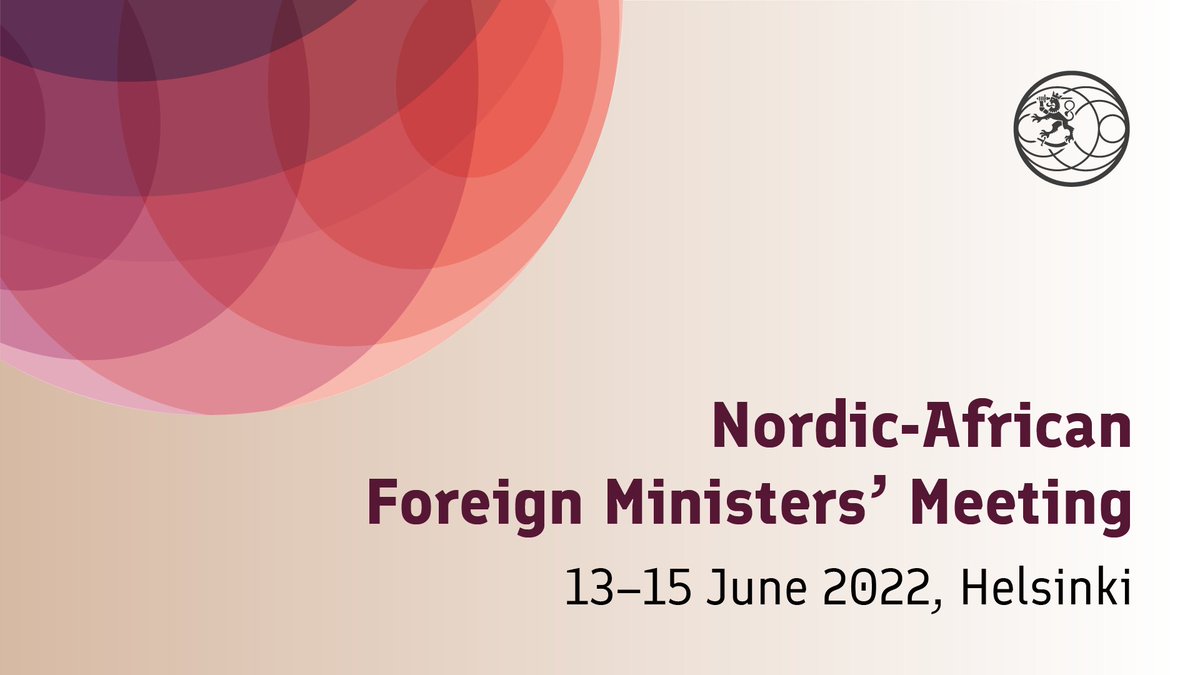 #Nordic-#African Foreign Ministers' Meeting took place 13–15 June in Helsinki - Finland. 5 Nordic ministers and 25 African ministers were invited. Topics were: peace and security, sustainable societies, combating climate change, and cooperation in forums. https://t.co/QuNamof6z6 https://t.co/4E8nd5QCHT