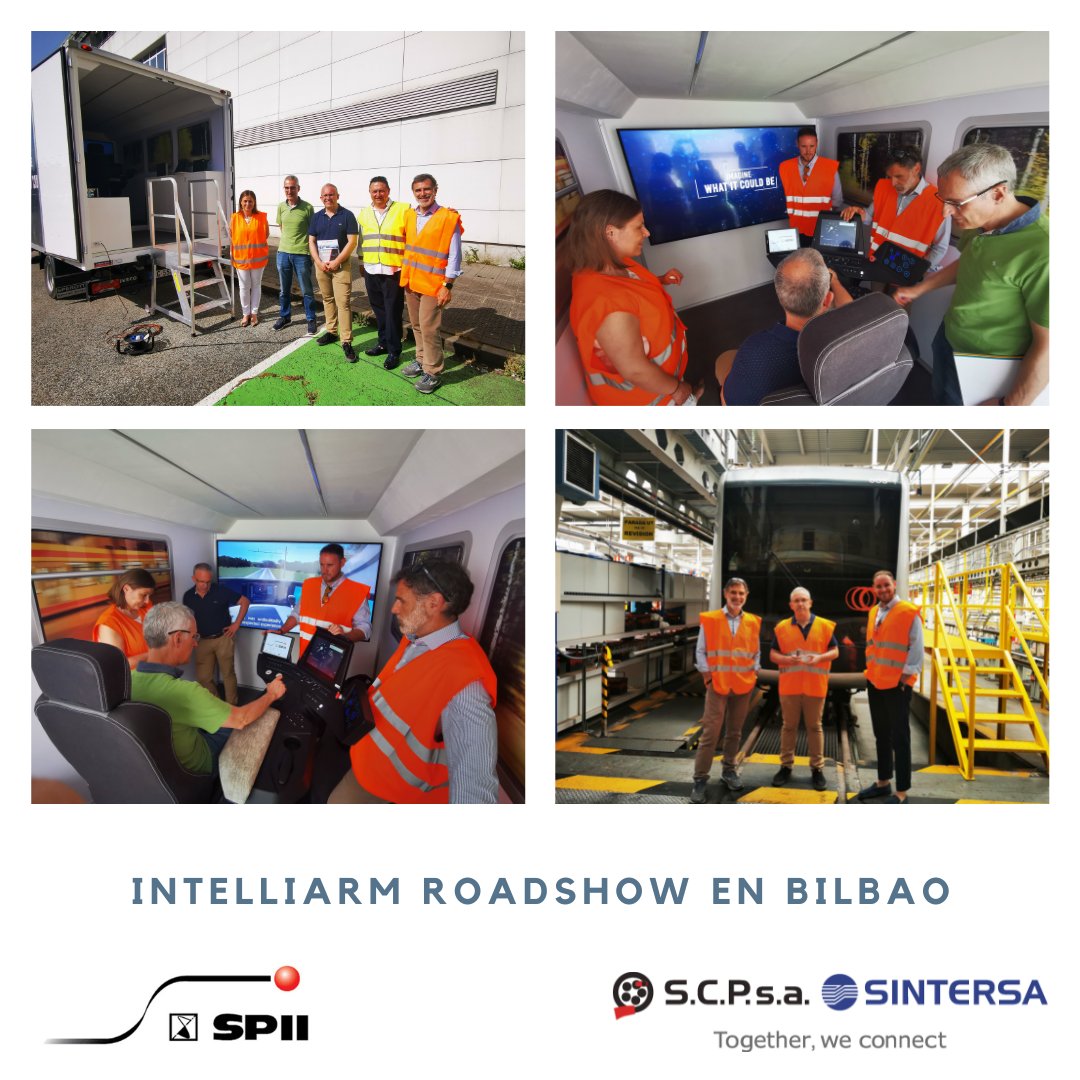 SCPSintersa's tweet image. En el día de ayer, 15 de junio, hemos dado por finalizado nuestro tour demostrativo del #IntelliArm de SPII en @metrobilbaoeus  

Ha sido un gran cierre de un roadshow que nos ha dado grandes satisfacciones. 

#TogetherWeConnect