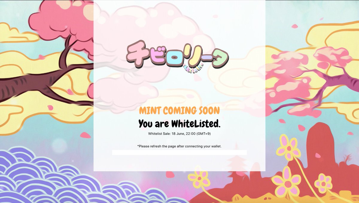 🌱 Chibi Lolita Mint Page is Live! 
👉 mint.flowerlolita.io

Connect your wallet to verify your mint eligibility.🌸

⏰Mint start from Saturday, 18 June 2022 22:00 JST
🔔 Setup an alert and get ready for the mint!!

#freemintNFT #freemintalert #freemint #flowerlolita