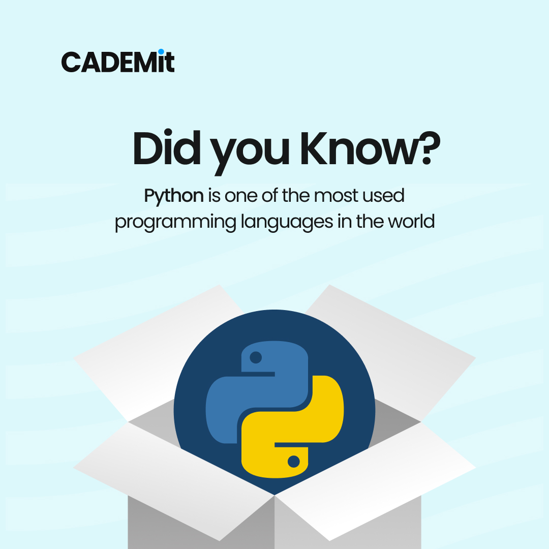 Cademit_'s tweet image. Guido van Rossum created Python, a popular high-level programming language, in the late 1980s. The language lays a heavy emphasis on code readability and simplicity, allowing programmers to create programs quickly.
#pythonprogramming 
#codewithpython
#codinglife