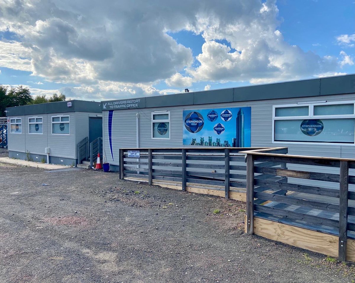 GroupStephenson's tweet photo. Signs for the new Scotland office and yard looking good 👍😎
#signs #newoffice #newyard #scotland #scotlandoffice #construction #loveconstruction #constructionuk #stephenson #stephensongroup #teamstephenson https://t.co/7xO4QGL733
