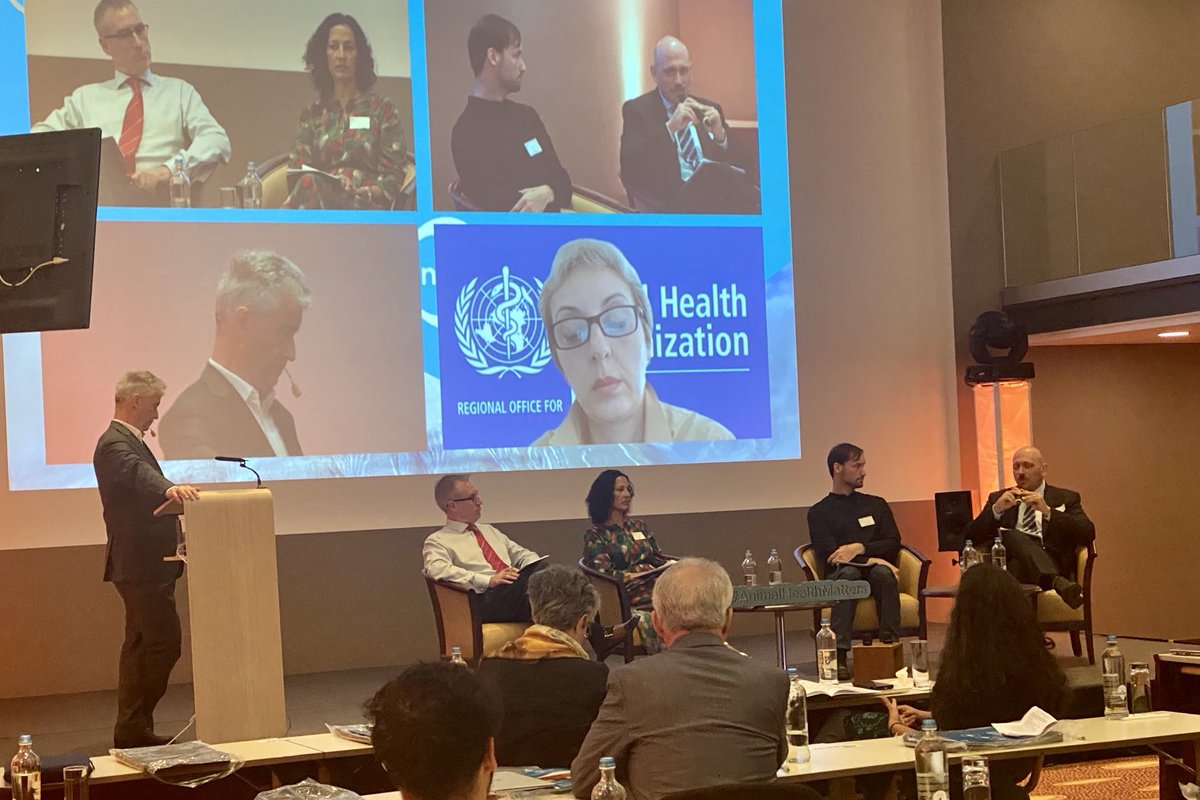 afquentric's tweet photo. Kudos @animalhealthEU for a great discussion panel highlighting the importance of emotional, well-targeted and fact based #communication to restore confidence in science and regulatory bodies with the greater public. Can’t agree more with you @AndreaBertaglio.#OneHealthNow https://t.co/gftzQXBjPb