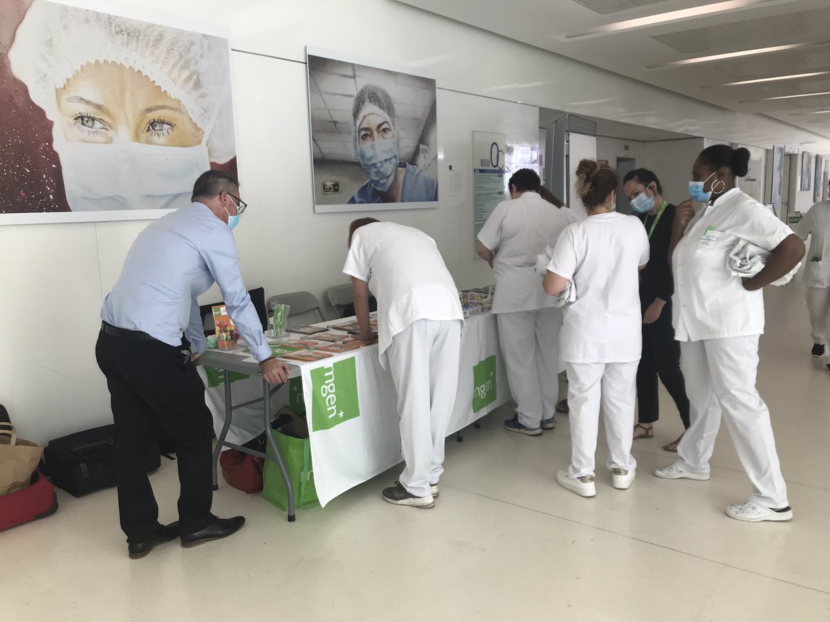 mgen83's tweet photo. Journée prévention @mgen83 sur la nutrition au CH de Sainte Musse avec les agents hospitaliers. Un moment pour prendre soin d’eux @CDOS83 @OAndrau @groupe_mgen @cathydehaies @FalascoSandrine https://t.co/csvB0oNd5O
