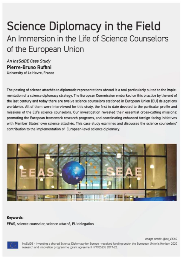 insscide_eu's tweet photo. "The development of the @eu_eeas network was driven in time and in space by a scientific as well as a geopolitical rationality.” @PierreRuffini
#TheScienceDiplomacyCaseStudyBook
🌟Big reveal 23 June @ https://t.co/oFu2BCrjVp https://t.co/2WG57QJW7d