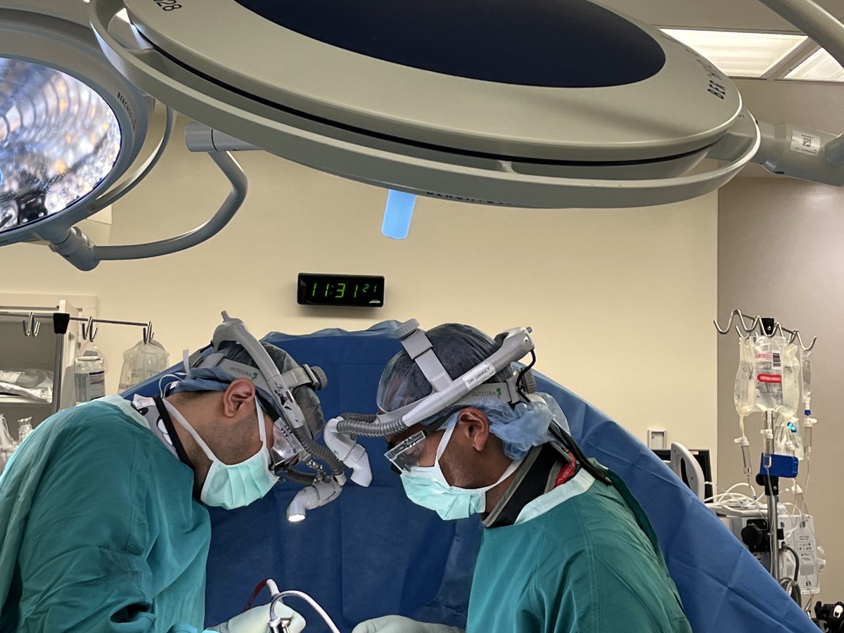 One of the most gratifying parts of my job is seeing trainees flourish and become compassionate doctors, technically skilled surgeons and leaders in the field.  Here, 2 of our PGY6 <a href="/Dukeneurosurg/">Duke Neurosurgery</a> are helping in a case.<a href="/ESankey1/">Eric W. Sankey</a> <a href="/VikramMehtaMD/">Vikram Mehta</a> <a href="/DukeSpine/">Duke Spine</a>