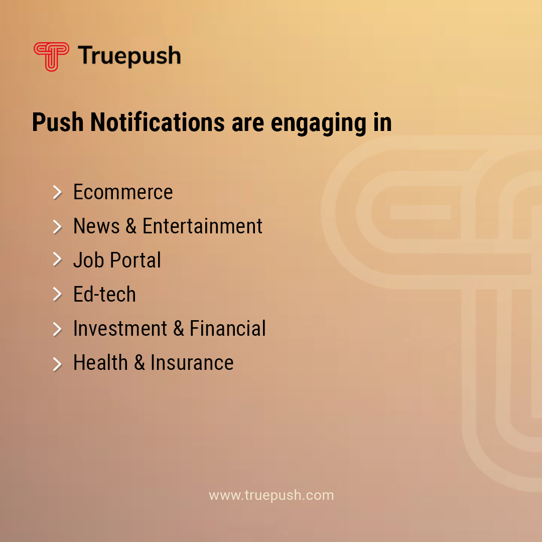 TruepushHQ's tweet photo. Push notifications are a powerful and effective tool to engage and retain audiences and can be implemented in every industry. Join Truepush https://t.co/z3KxoHdtI7
#freepushnotificationtool #Truepush2022
#Truepushfreepushservice #pushnotificationservice
#pushnotificationplatform https://t.co/hBwq3TMuGY