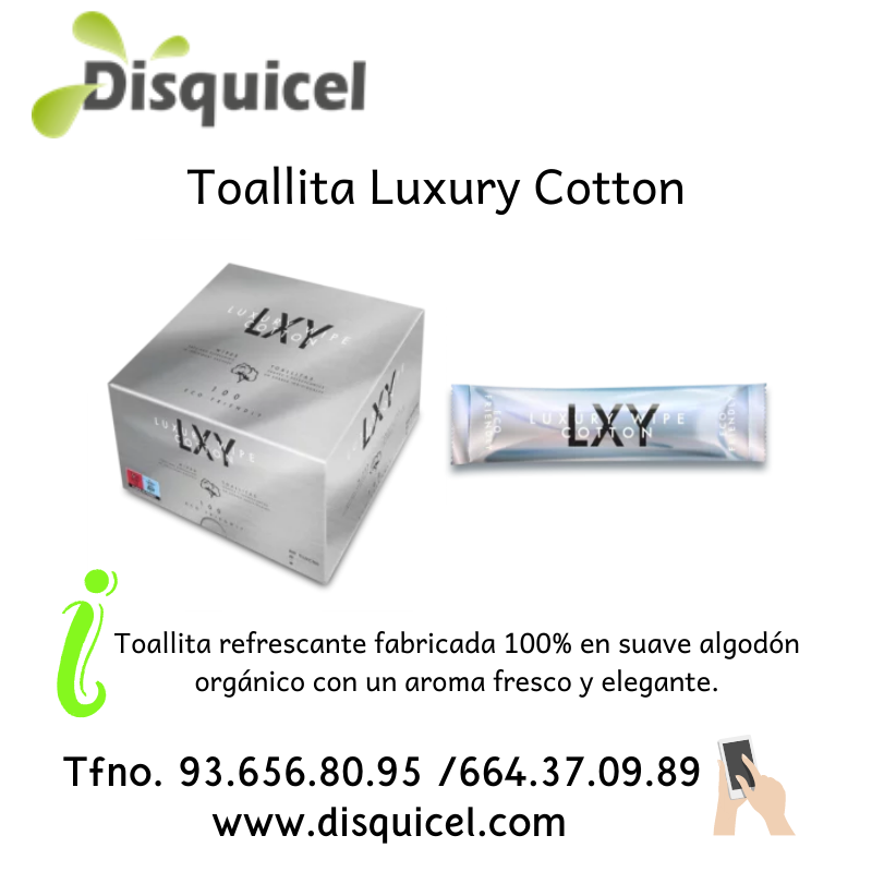 Disquicel's tweet photo. Toallita refrescante Luxury Cotton ... 🙂🍀

Más info en https://t.co/ihEXXa0uYK

#disquicel #limpieza #higiene #productoslimpiezaprofesional #horeca #restauracion #catering  #toallitarefrescante #toallitaalgodon #luxurywipecotton #luxurywipe https://t.co/30v61IZXsh