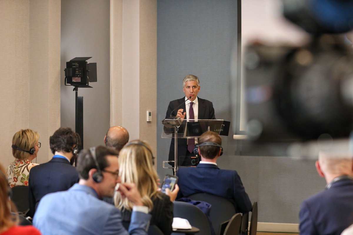 LazioInnova (@lazioinnova) on Twitter photo Il Presidente della Regione Lazio, Nicola Zingaretti ha incontrato a Roma, nella sala Copernico Repubblica, il Presidente della Sassonia Michael Kretschmer in occasione dell’avvio del primo Meeting Group tra Regione Lazio e Libero Stato di Sassonia.
<a href="/RegioneLazio/">Regione Lazio</a> Il Presidente della Regione Lazio, Nicola Zingaretti ha incontrato a Roma, nella sala Copernico Repubblica, il Presidente della Sassonia Michael Kretschmer in occasione dell’avvio del primo Meeting Group tra Regione Lazio e Libero Stato di Sassonia.
<a href="/RegioneLazio/">Regione Lazio</a>