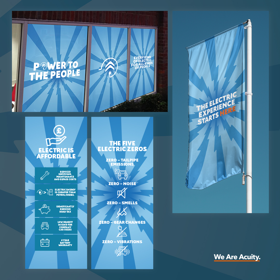 Great to see that our latest campaign materials are helping <a href="/CitroenUK/">Citroën UK</a> retailers to promote electric vehicles to their local customers!
#citroen #CitroenUK #goelectric #weareacuity