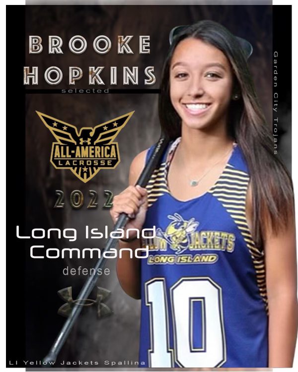 Congratulations to Brooke on being selected for The Under Armour All-American Long Island Command team. So proud of you! 🐝<a href="/CSELax/">Corrigan Sports Lacrosse</a> <a href="/LIYELLOWJACKETS/">Coach Rose</a> <a href="/lilaxjournal/">@lilaxjournal</a> <a href="/GC_ATHLETICS_/">GC_ATHLETICS</a> <a href="/GCUFSD/">Garden City SD</a>