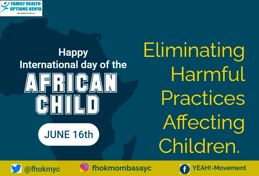 We remain committed to eliminating harmful practices affecting children #DayOfTheAfricanChild #DAC2022 <a href="/didanamollo/">Didan Maganya</a> <a href="/ELDYYOUTHCENTRE/">Eldoret Youth Centre</a> <a href="/FhokBondo/">FHOK BONDO</a> <a href="/FHOK_Kakamega/">FHOK Kakamega YC</a>
