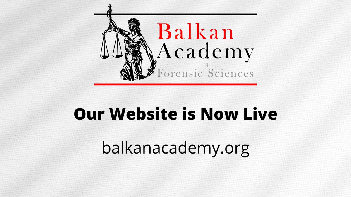 Our Website is now Live!
balkanacademy.org

#meeting #conference #balkanacademy #forensic