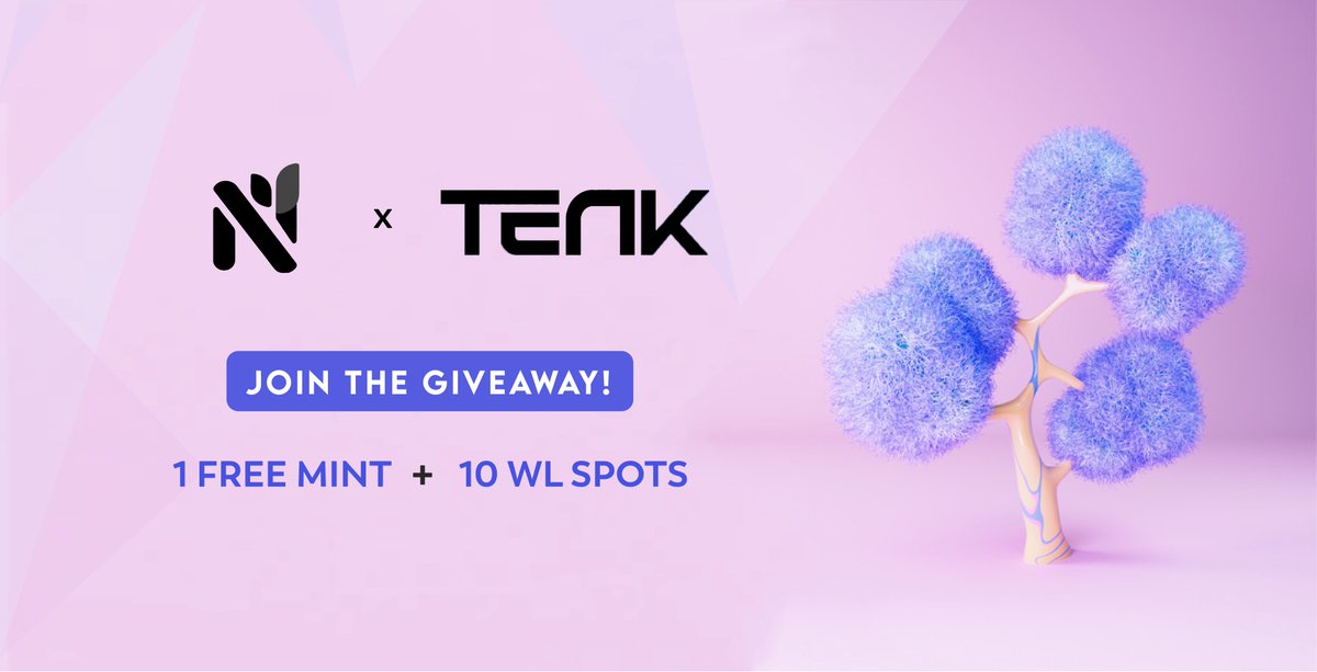 TenkDAO's tweet photo. 🚨 Giveaway Alert, Last Chance🚨

Tenk x Near Nature

- 🎟 | To Enter:

• Like &amp; RT 
• Follow  @TenkDAO &amp; @near_nature 
• Join DISCORD ( https://t.co/9veSVY0pOJ ) and submit your wallet!

24HR ⏰ #NEAR #giveawayNFT #NFT #nearNFTs https://t.co/N9G5au2njc