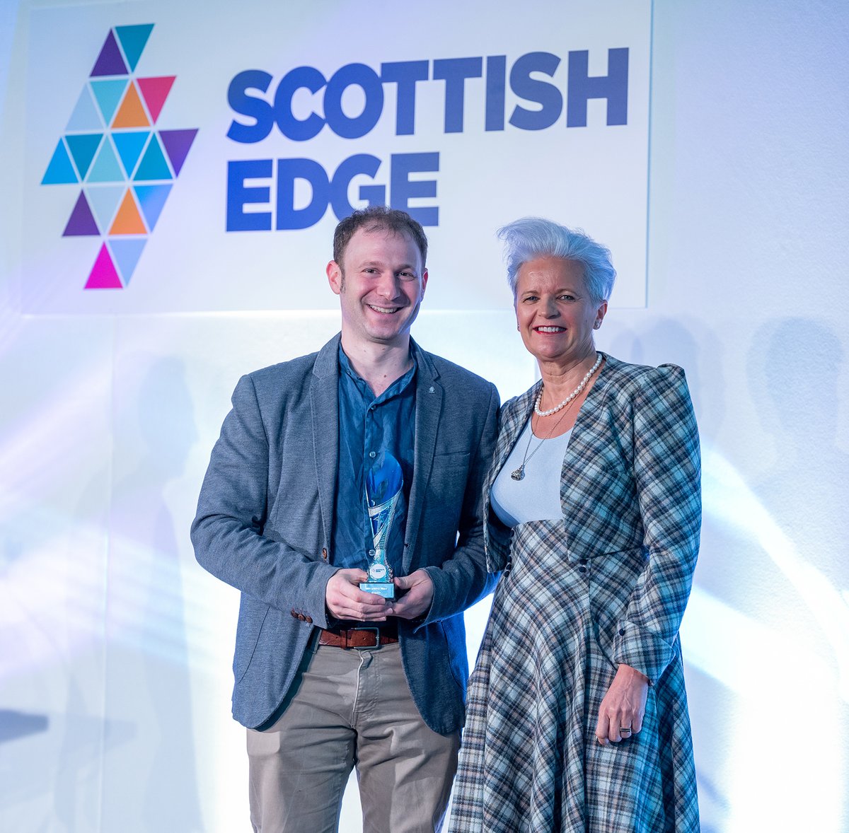 ScottishEDGE's tweet photo. Morphic Technology took £10k at #EDGE19 for its tech that enables seamless outdoor group sports communications through the development of innovative technology. https://t.co/RnJZR5G9Yk