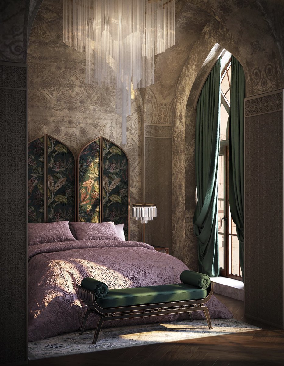 Architecture_i's tweet photo. Moroccan Villa https://t.co/oDd2COAViD