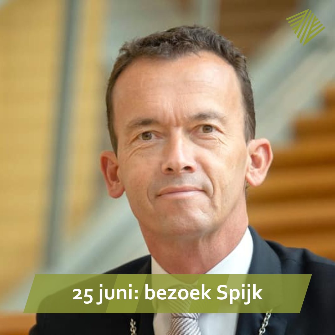 Zevenaar's tweet image. #BurgemeesterOpBezoek | Op za 25 juni bezoekt burgemeester Lucien van Riswijk het mooie #Spijk. Na een fietstocht – georganiseerd door Stichting Actief Spijk – is het tijd voor het inloopspreekuur ➡️ van 13.30-15.00 uur in dorpshuis ‘de Spieker’. Aanmelden is niet nodig. Tot dan!