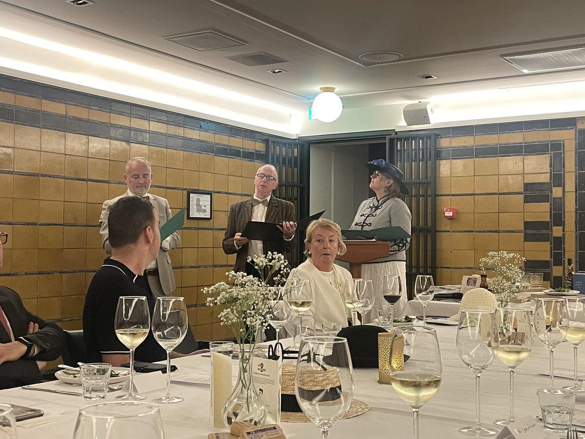 Happy Bloomsday! Yesterday and today we co-hosted a wonderful lunch created by Druid Chef Rory Morahan with <a href="/IrelandinNL/">Embassy of Ireland in The Netherlands</a> to honor one of Ireland’s greatest writer James Joyce and his masterpiece Ulysses with great food, storytelling and some craic as well!  <a href="/TourismIreland/">Tourism Ireland</a>