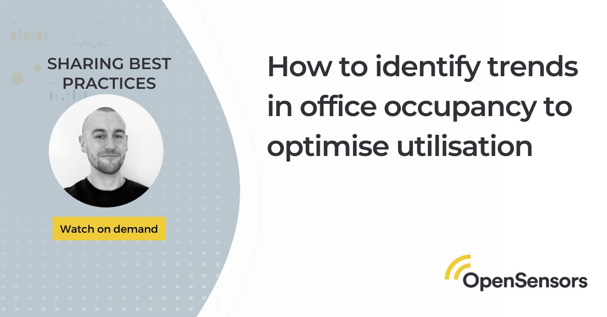 OpenSensorsIO's tweet image. Here&apos;s how you can identify office trends and spread occupancy throughout the week
hubs.ly/Q019Cqvj0
 #spacemanagement #opensensors