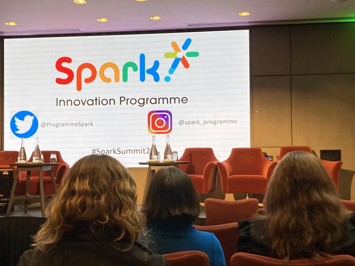 CrillyAisling's tweet photo. A wealth of information, ideas, funding opportunities and presentations on innovation within healthcare at @ProgrammeSpark  with @SineadORourke15 representing @OTLouthHosps https://t.co/Ge17MBXwml